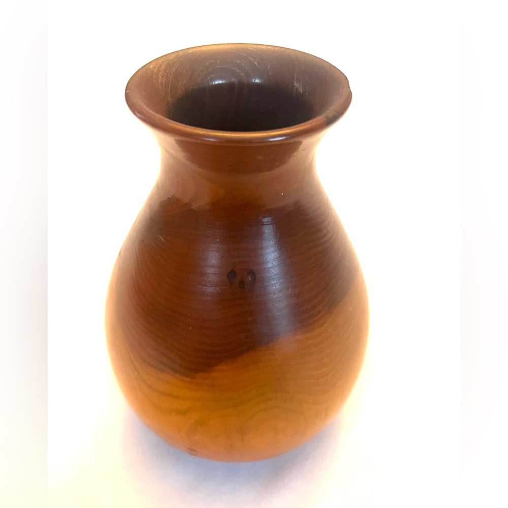 Vintage Wood Candleholder